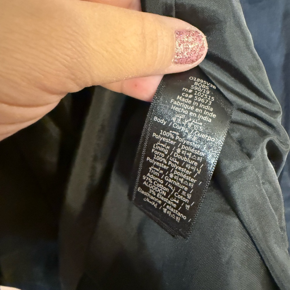 John Varvatos navy Racer Jacket - Picture 4 of 7